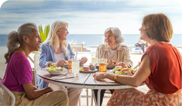 Two women having a conversation