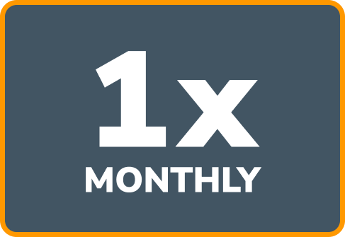 EVENITY®(romosozumab-aqqg) is given monthly